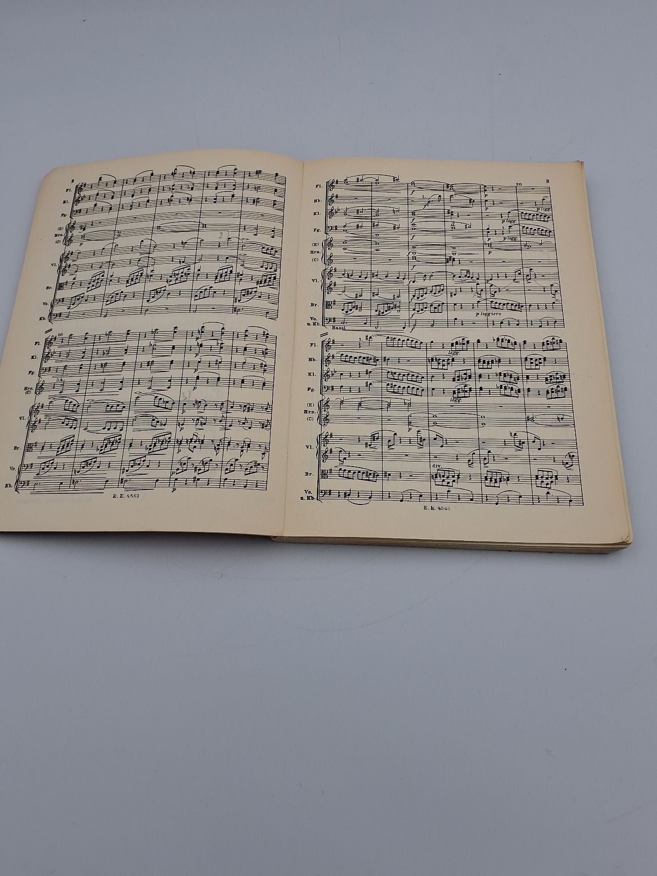 Bog: Partitur Brahms